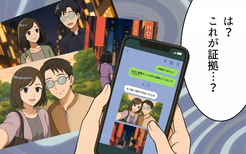 「俺、慰謝料はもう払わないから」強気な元夫からの電話…正当な理由があるって嘘でしょ!? 夫が送ってきた証拠とは