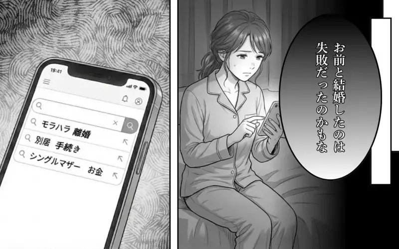 「お前と結婚したのは失敗だった」どうしてここまで言われなきゃいけないの？ 妻の脳裏によぎる離婚の二文字【妻を見下す夫の末路 Vol.4】