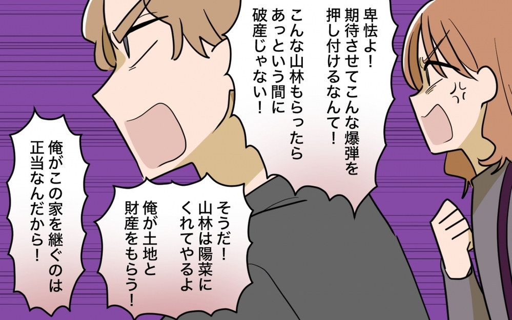 父の隠し財産で将来安泰のはずが…この土地の真の姿はお宝なんかじゃない！【兄夫婦が私の財布を狙ってる 第10話】