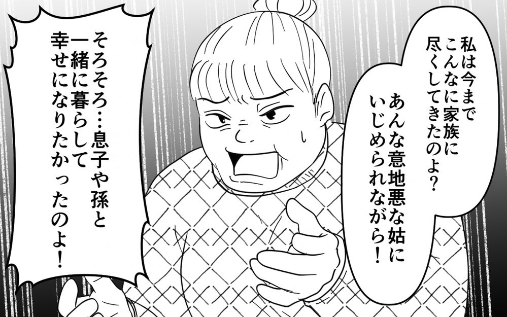 「同居したかったの！」泣き落としを始めた義母に冷静な嫁「これ以上嘘をつくのはやめて」【同居したら呼び捨て義母 Vol.9】