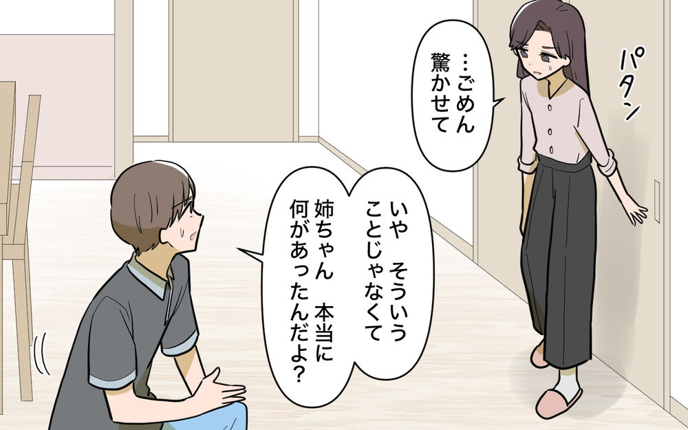 「何が普通かわからなくなる」姉の言葉で気がついた…これは普通の夫婦ゲンカじゃない【姉が帰らない理由 第4話】