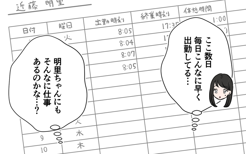 夫の会社の新入社員に「お茶お願いします」と言われたけど…いつの間にか妻気取り？ まさかの展開へ