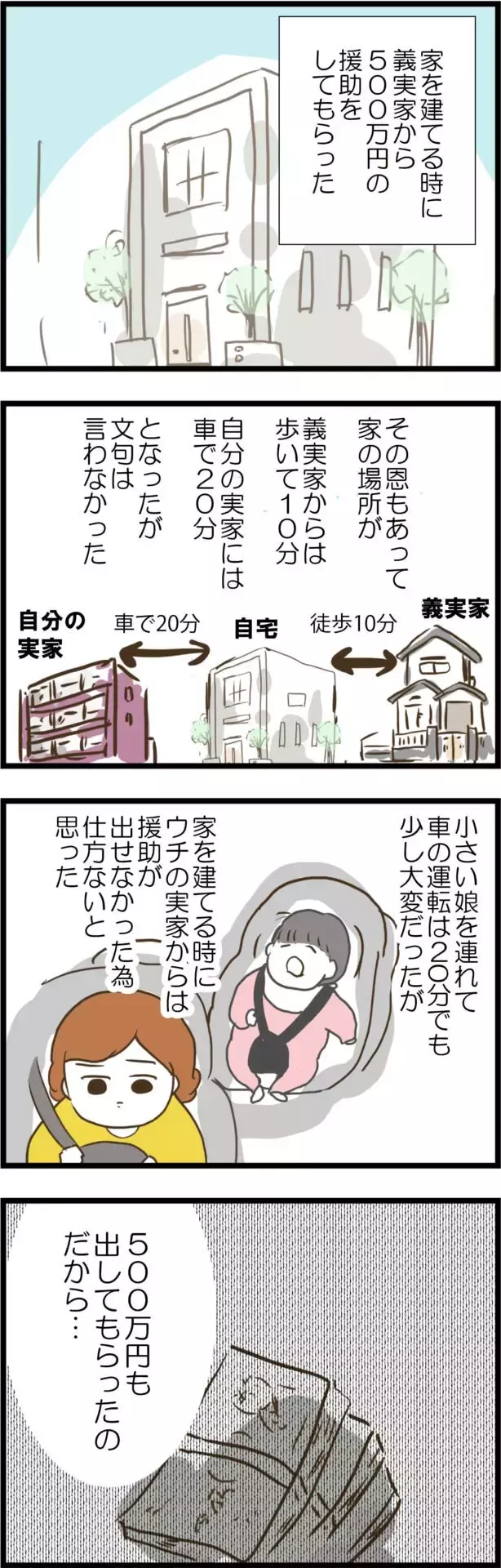 「また実家帰ったの？ ガソリン代もったいなくない!?」夫がケチ過ぎる！ 車で20分の移動にすら文句を言うのって普通じゃないよね？