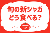 「旬の新ジャガ、どう食べる？」＜回答数37,695票＞【教えて！ みんなの衣食住「みんなの暮らし調査隊」結果発表 第540回】