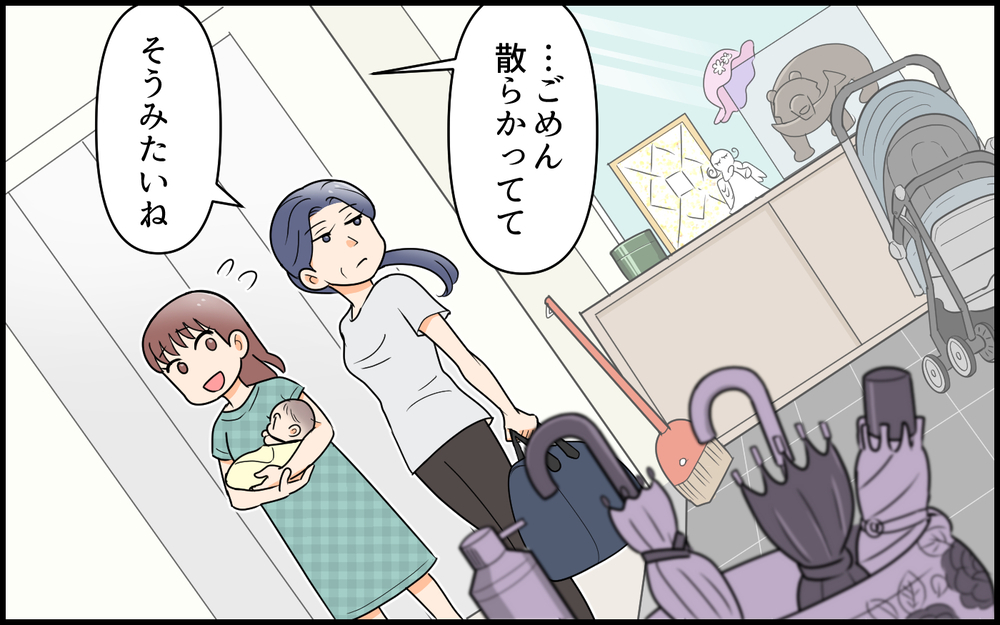 「ここは紗江子の家ですから」居座る義母の私物を実母が次々と片付け始めた結果…？【私の新居に義母が先に暮らしていました 第6話】