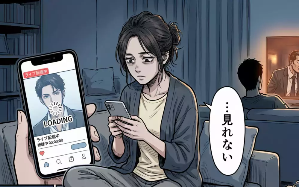 推しのラストライブ配信を夫に潰された…「アイドルとか正直引くわ」発言で夫婦の終わりが始まった話