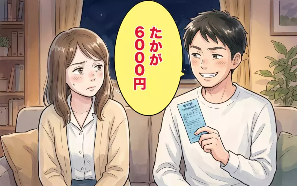 夫「たかが6000円じゃん」自転車の交通違反で青切符を3回・反省ゼロの夫を黙らせた話