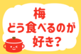 「梅、どう食べるのが好き？」＜回答数37,531票＞【教えて！ みんなの衣食住「みんなの暮らし調査隊」結果発表 第574回】