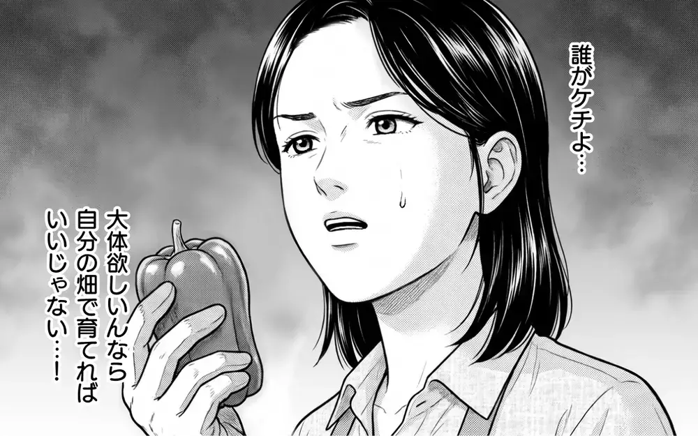 「経験者の話を聞きなさいよ！」隣人からの野菜のおねだりを拒否すると…まさかの反応に唖然！【うちの畑を荒らす隣人 Vol.5】
