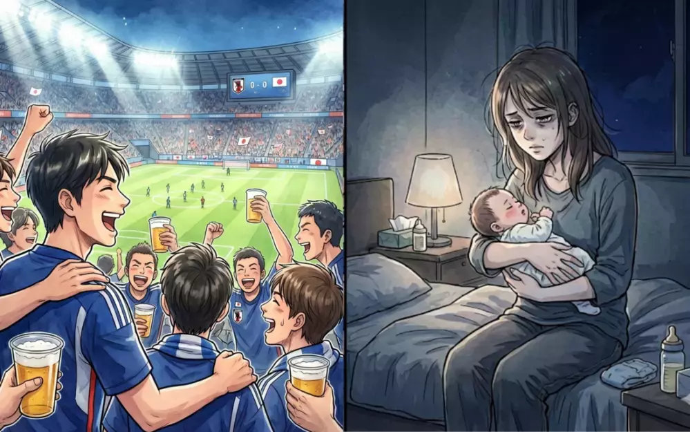 「W杯だから行ってくる」産後の妻を置いて遠征した夫…キレた実母が下した"判決"