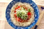 梅雨明けに食べたい！トマトの冷製麺やみつきレシピ3選