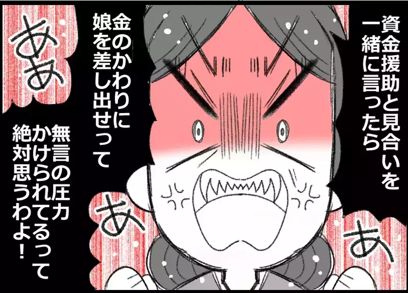 「無理に決まってるでしょ！」相手の母激怒で見合いが中止に【母親ならすべてを許さないとダメですか？ Vol.7】