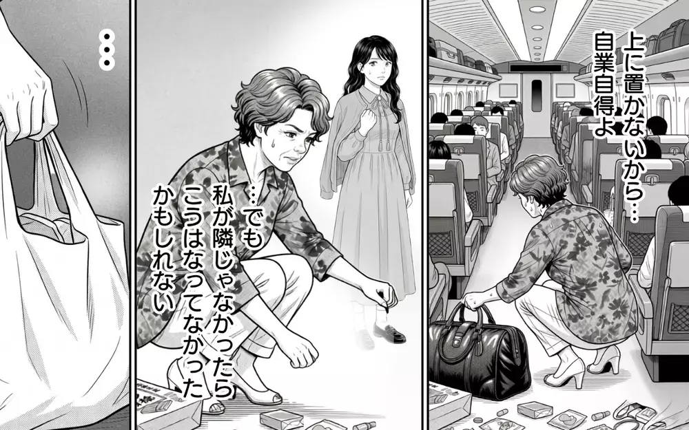「…悪かったよ　ありがとう」新幹線の隣の席で言い合いになったおばさんが謝罪…そのワケは？【お盆の新幹線のトンデモ迷惑客 Vol.9】