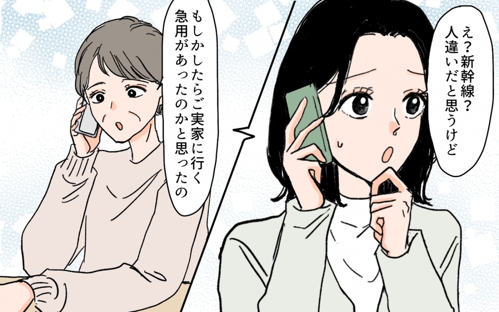 「夫が私に内緒で新幹線に乗って出かけてる!?」検索履歴にも不審な痕跡が…隠していた秘密はいったい？