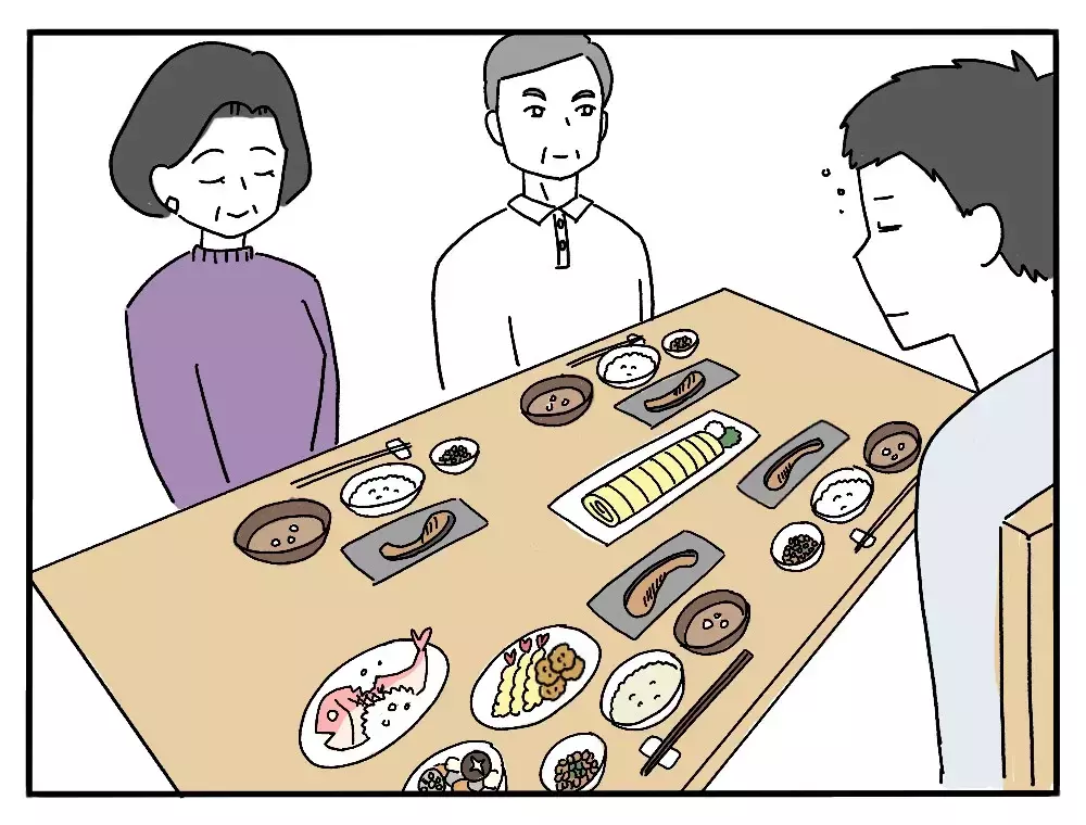 「私のごはんだけ黄色い…？」彼氏の実家で私だけ違う朝食、その理由とは？