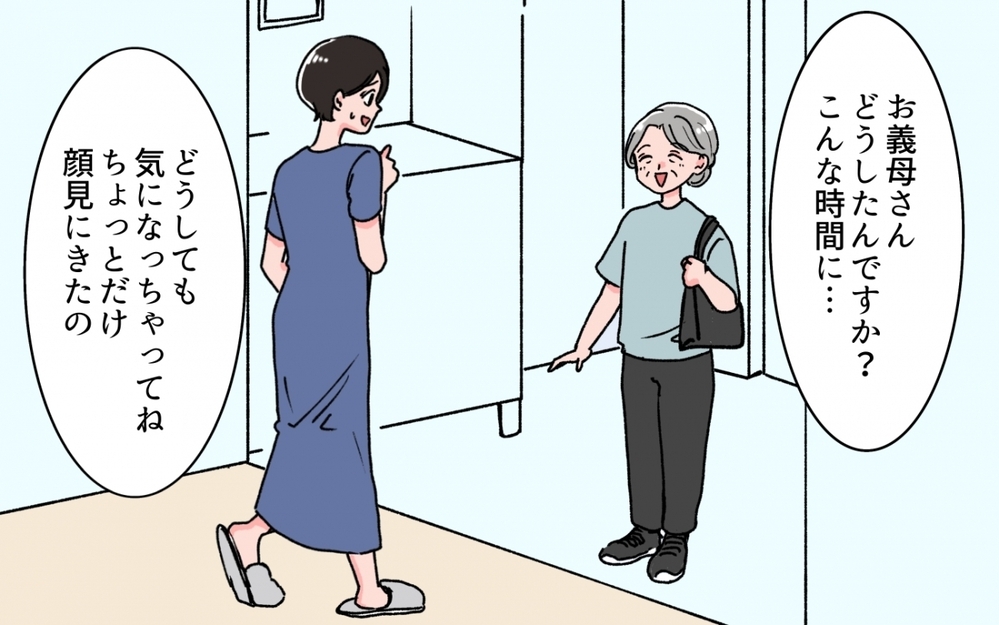 「あなたさえそばにいてくれたら寂しくないわ」義姉よりも私に執着してくる義母…アポなし訪問やメッセージがエスカレートしていく