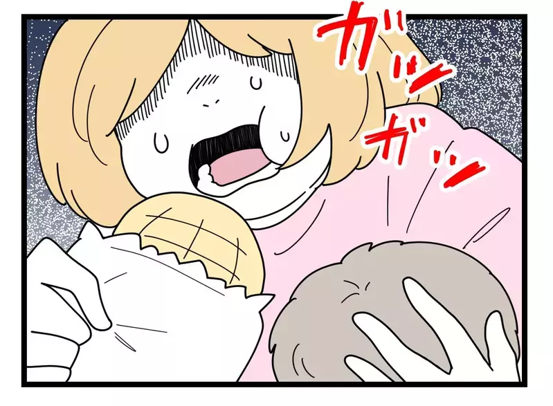 からかってくる夫に反応したら思う壺… 見返してやりたいのに夜中の食欲が止まらない！【比較夫 Vol.15】