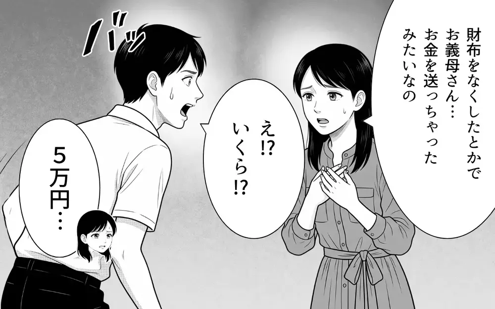 夫「様子見でいいんじゃない？」詐欺のニオイしかしないのに呑気な夫に唖然【あやしい彼氏ができた義母 Vol.5】