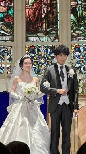 金久保芽衣、下田裕太選手との結婚式を報告（写真は本人Xより）