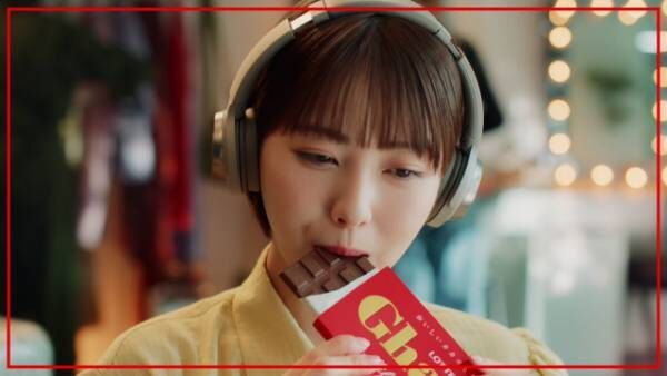 新TVCM「ハッピーは、チョコレートから。」篇より