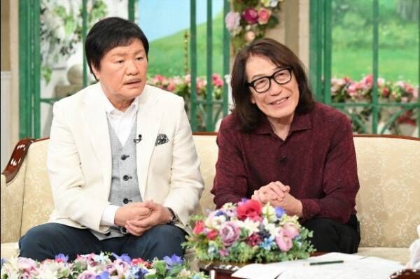 『徹子の部屋』に出演する堀内孝雄、矢沢透（C）テレビ朝日