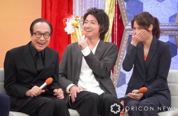 ミステリードラマでダンスを披露する広瀬アリスを絶賛した藤原竜也（中央）（C）ORICON NewS inc.