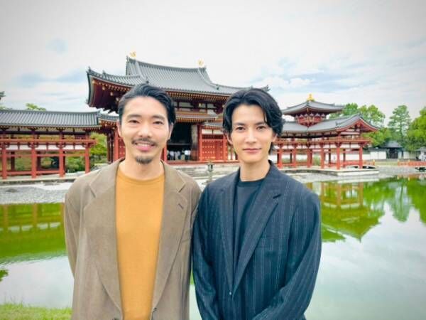 大河ドラマ『光る君へ』で共演中の柄本佑、渡邊圭祐（C）NHK