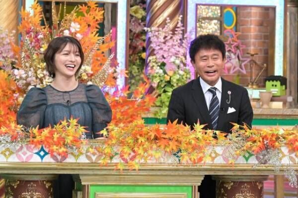 10月3日放送『プレバト！！』に出演する（左から）清水麻椰アナ、浜田雅功（C）MBS