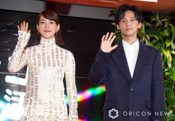 『DMM TV まつり ORIGINAL Content Lineup』に登壇した（左から）のん、藤ヶ谷太輔 （C）ORICON NewS inc.