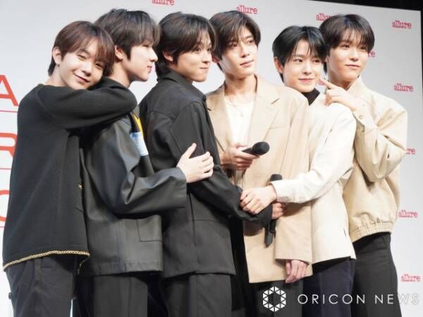 『ALLURE K-BEAUTY FAIR in TOKYO』実施記念発表会に登壇したNCT WISH （C）ORICON NewS inc.