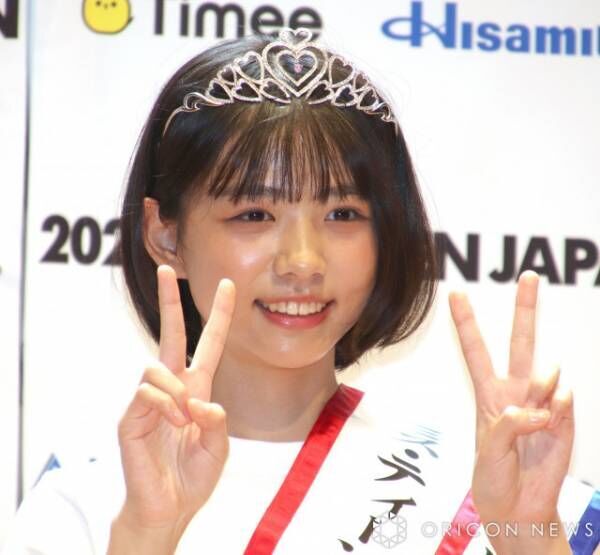 “ミス・ティーン・ジャパン”の決勝大会でグランプリに選ばれた増田有沙さん （C）ORICON NewS inc.