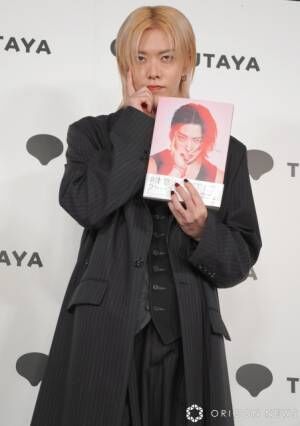 「中本悠太1st写真集『今』発売記念お渡し会」前囲み会見に出席したNCT／NCT 127の中本悠太（YUTA） （C）ORICON NewS inc.