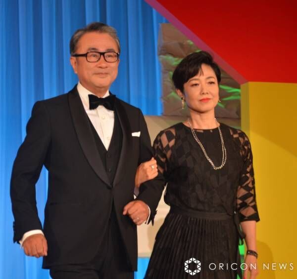 『東京ドラマアウォード』授賞式（左から）三谷幸喜、有働由美子 （C）ORICON NewS inc.