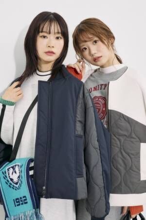 ファッションブランド「CRAFT STANDARD BOUTIQUE」モデル起用された（左から）Hey!Mommy!・作島藍、佐々木ひまわり PHOTO:Dream Aya