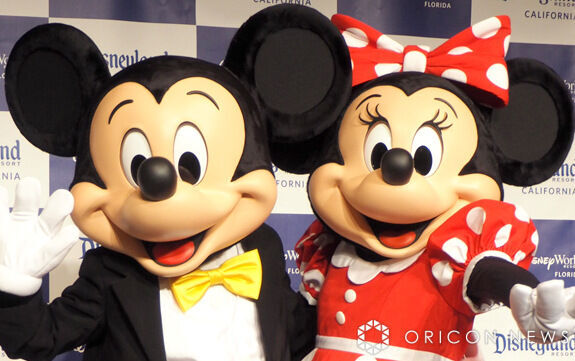 ミッキーマウス＆ミニーマウス（C）ORICON NewS inc.