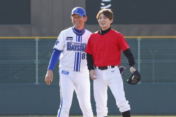 『カンテレスポーツ大晦日特番（仮）』プロ野球レジェンド軍vs芸能人オールスターズ野球対決（C）カンテレ