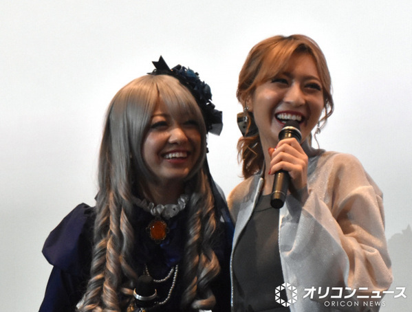 『ガヴ』“幸果さん”宮部のぞみ＆“リゼル”、鎌田英怜奈、Vシネ撮影で仲良しに　密着しながらトーク