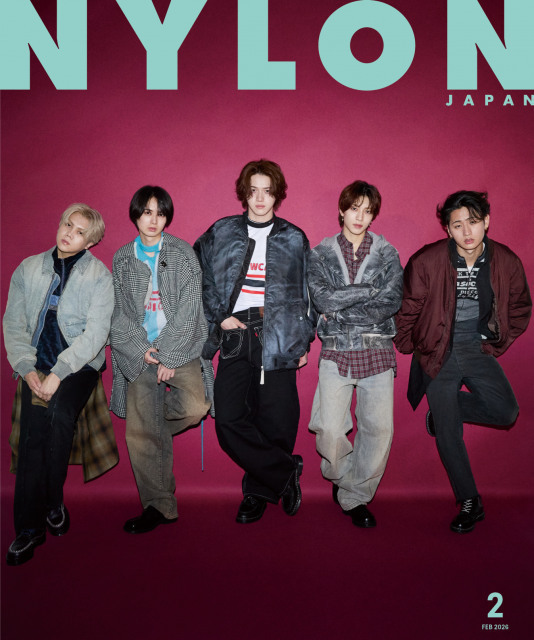 KEY TO LIT、『NYLON JAPAN』でファッション誌初表紙＆12ページ特集　“SOFT PUNK”テーマに存在感放つ