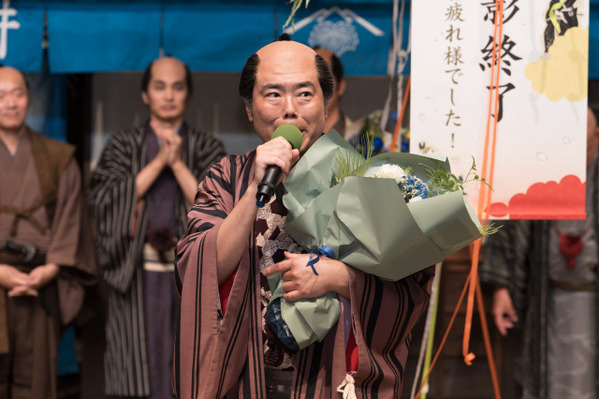 山口森広「本当に幸せでした」　『べらぼう』クランクアップ