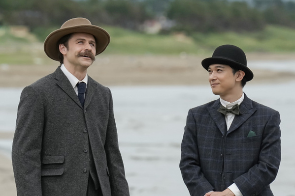 『ばけばけ』ヘブンの好きな古事記の舞台を巡る　第66回場面カット