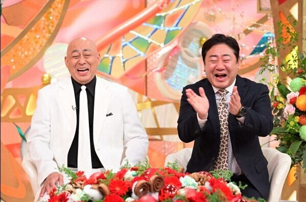 『新婚さん』“昨年結婚”錦鯉・長谷川雅紀が登場　交際8年間で会った回数15回　“プロポーズの言葉”にツッコミ