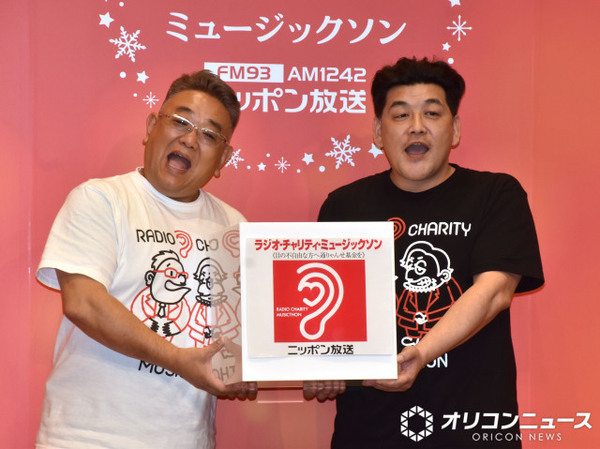 サンドウィッチマン『ミュージックソン』パーソナリティ完走　坐骨神経痛の伊達は腰が悲鳴　来年“漫才サミット”で意欲