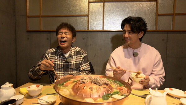 伊藤英明、長堀橋で行きつけの店に訪問　浜田雅功が困惑「鍋なのか焼肉なのか」