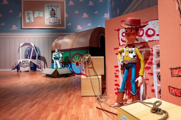 『ピクサーの世界展』東京開催　『トイ・ストーリー』から『インサイド・ヘッド』まで再現