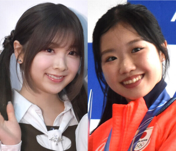 フィギュア銅・中井亜美、大ファンのNiziU・ミイヒからのサプライズに涙「得点発表よりいいリアクション」