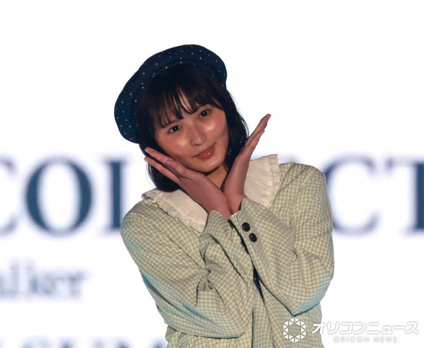 【TGC】乃木坂46遠藤さくら、春の装いでかれんな笑顔　ランウェイで投げキッスも