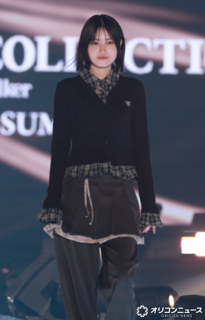 【TGC】櫻坂46的野美青、19歳で初出演もオーラ放つ　クールな眼差しで魅了