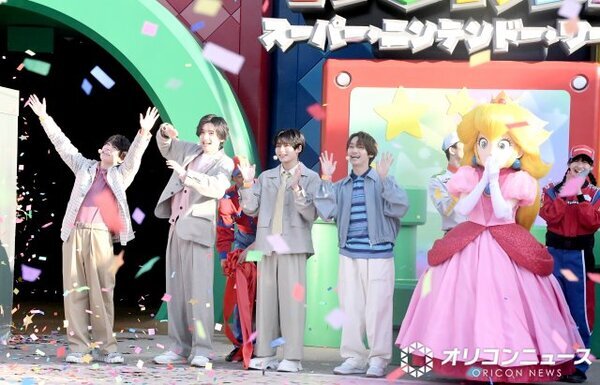 なにわ男子、同期のユニバ『スーパー・ニンテンドー・ワールド』を祝福　青春が詰まった場所