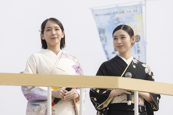 吉岡里帆「“直ロス”でまだ出てこないでと…」大河初登場に葛藤吐露　白石聖とヒロイン共演