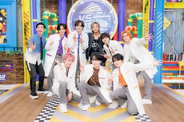 2年目突入『VS.超特急』がパワーアップ　超特急が“遊び開発部”部員の白衣姿披露